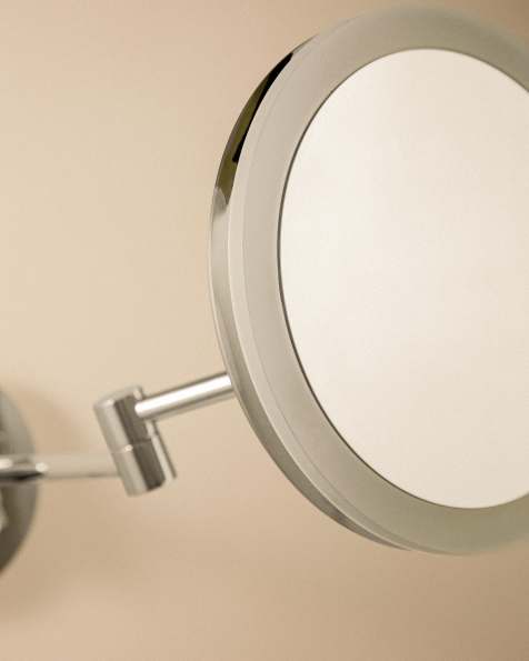 WALL MAGNIFYING MIRROR (X5)