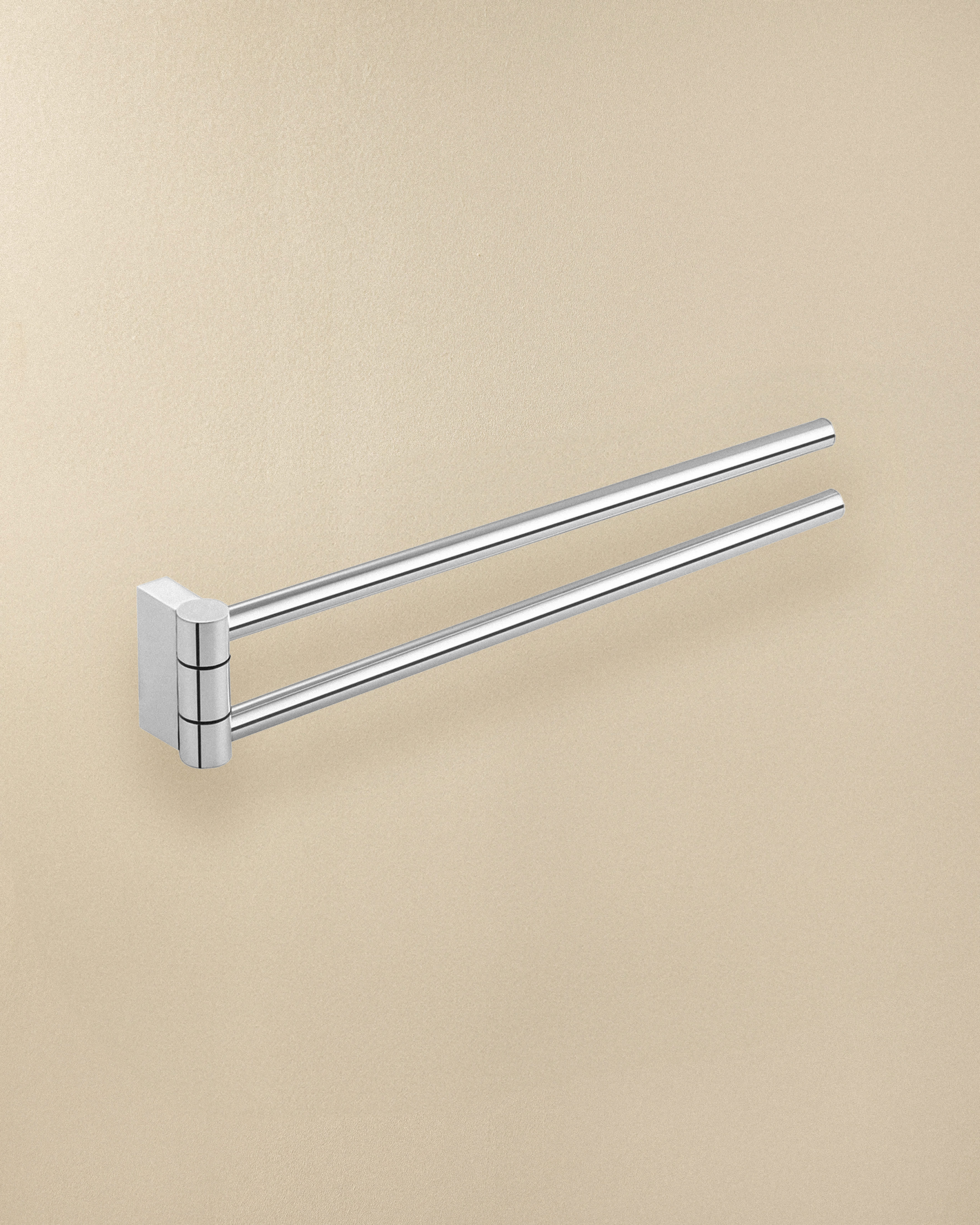 SWIVEL DOUBLE TOWEL RAIL
