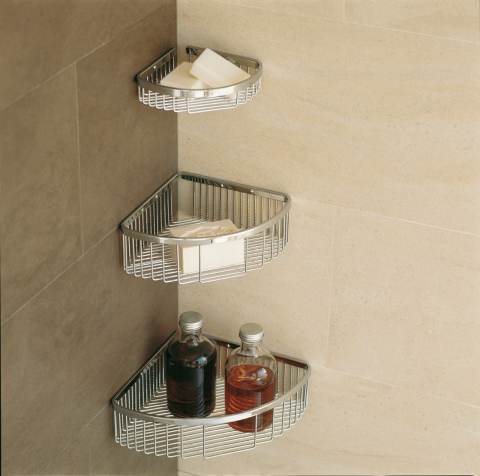 CORNER SHOWER BASKET