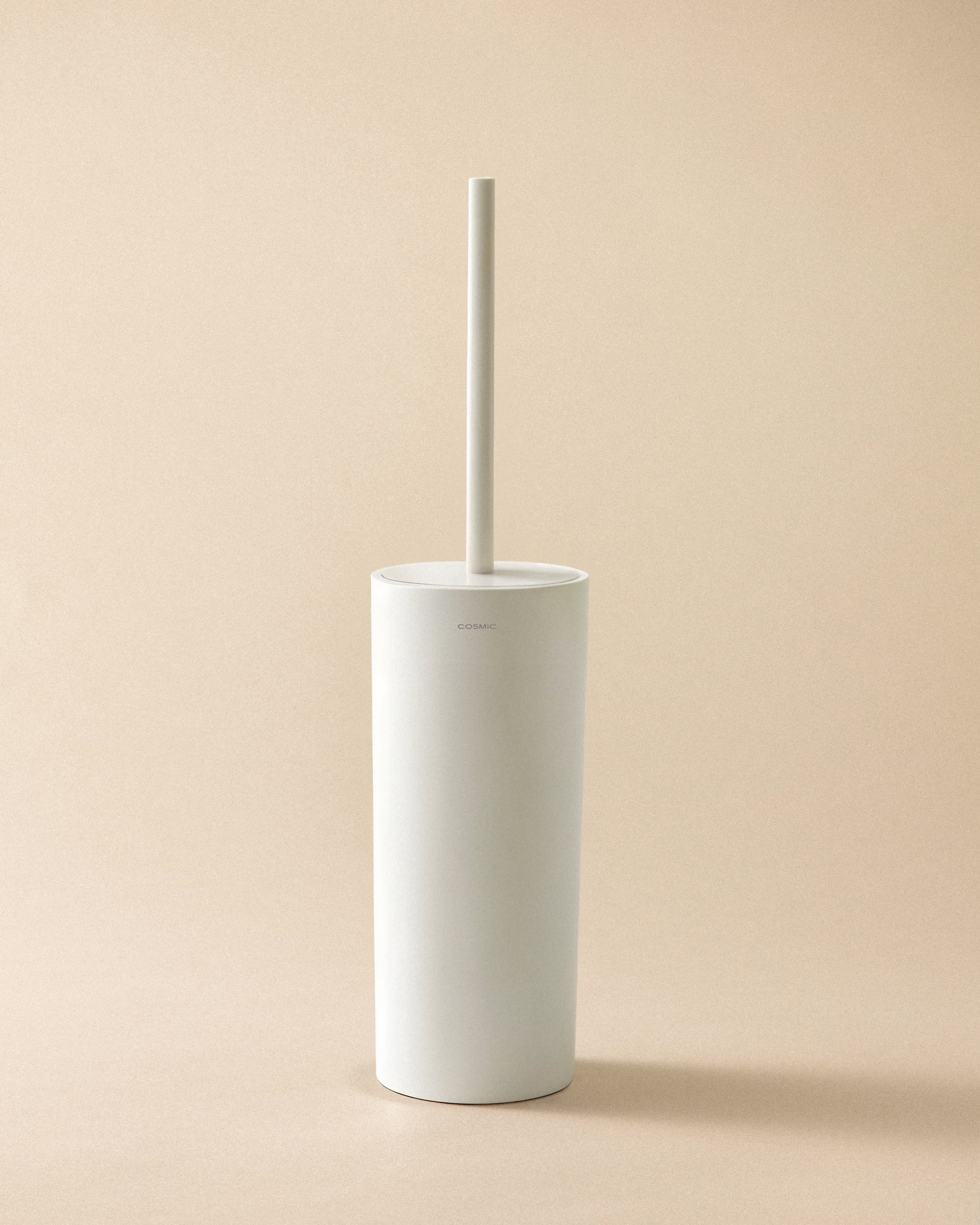 Floor/wall toilet brush holder