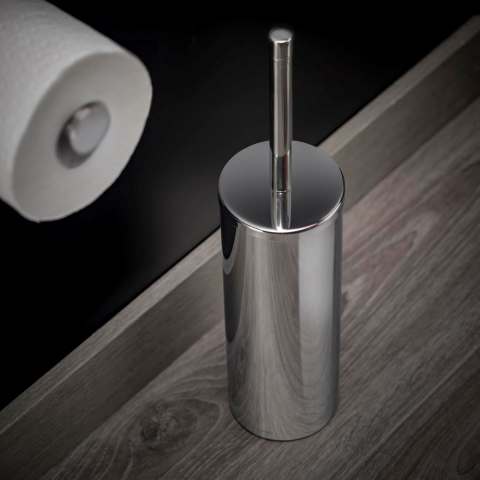 Free standing toilet brush
