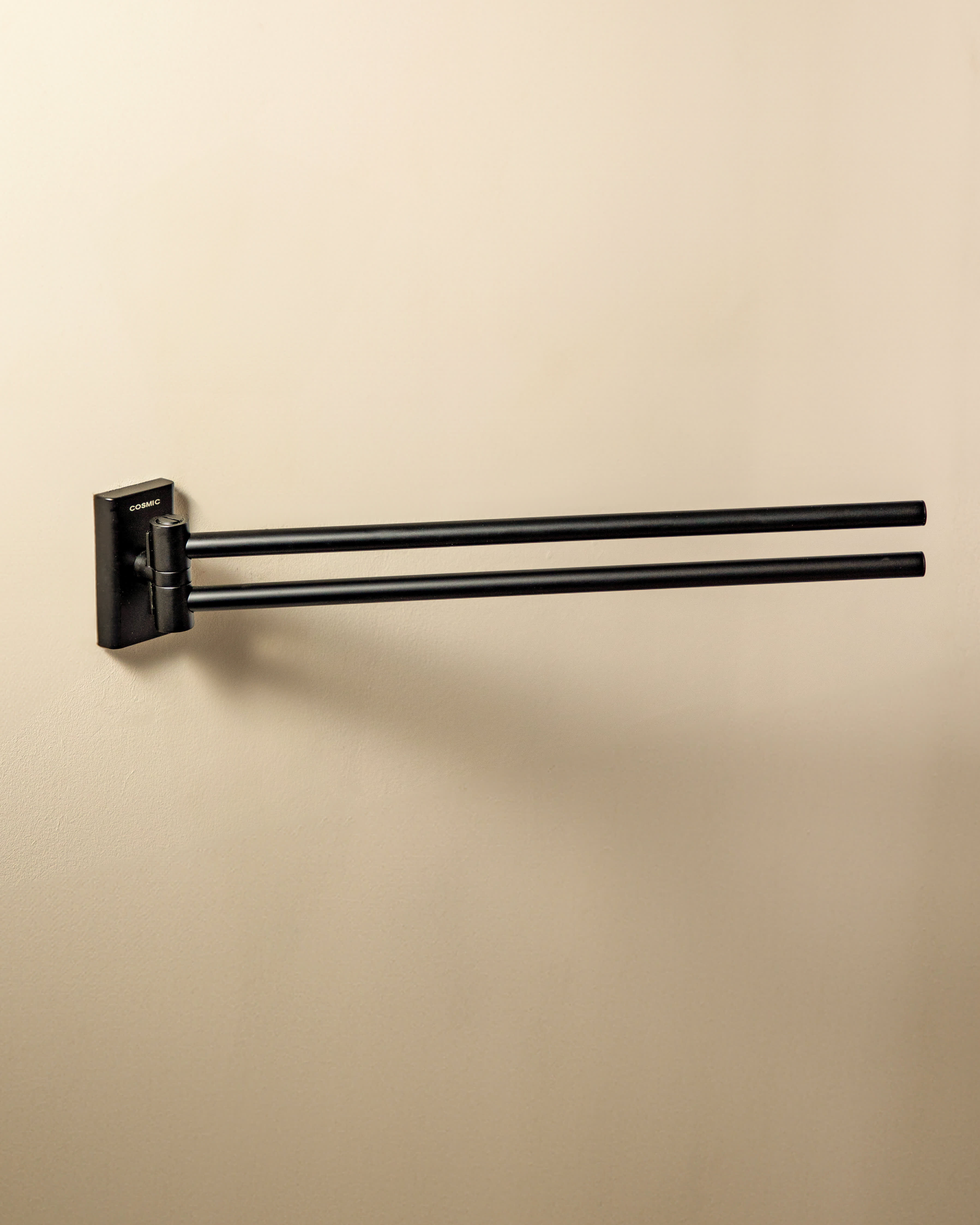 SWIVEL DOUBLE TOWEL RAIL