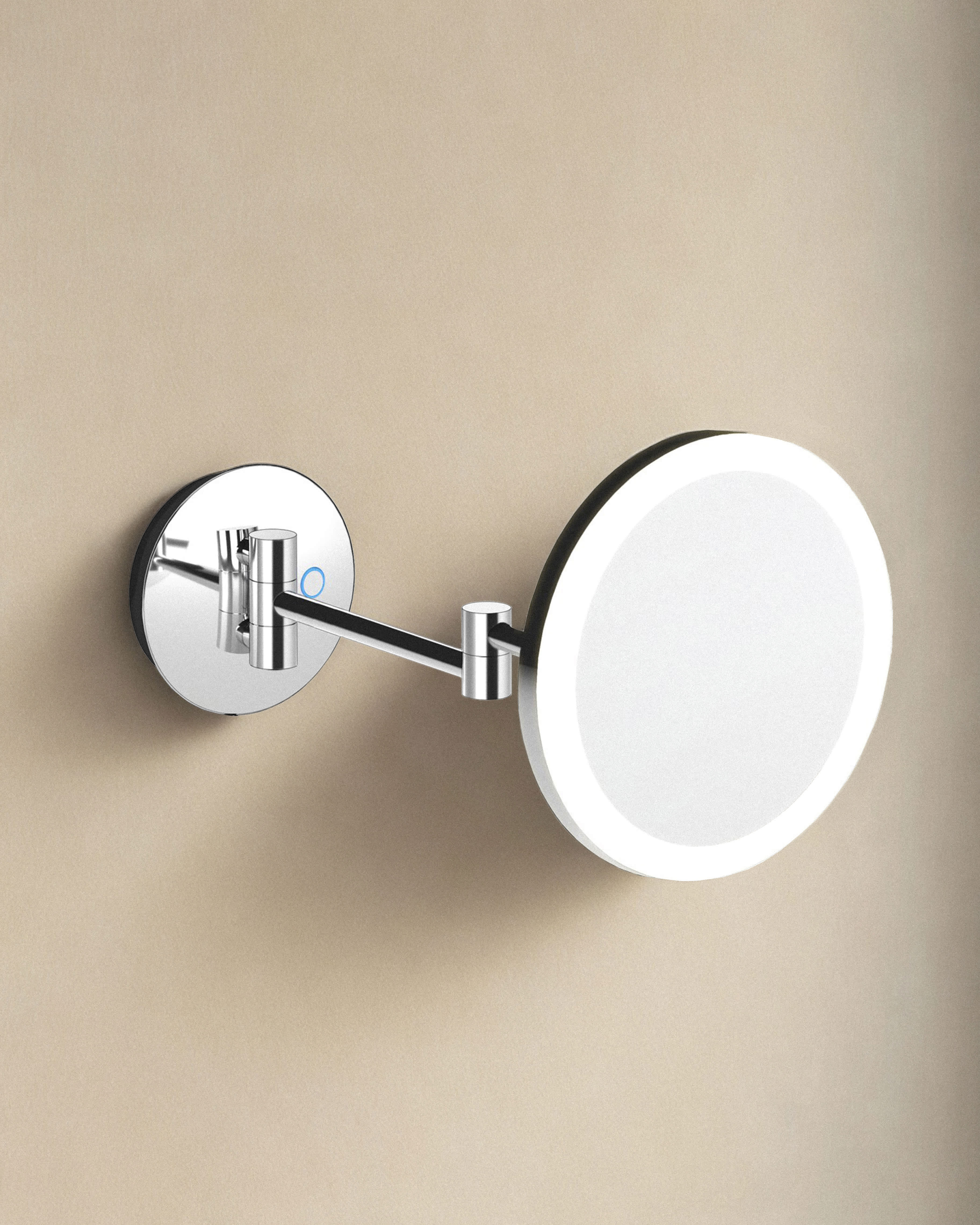 Led wall magnifying mirror (X5)