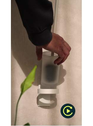 TOILET BRUSH & HOLDER