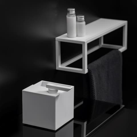 FREE-STANDING SOAP DISPENSER (385ML) + BRUSH-HOLDER