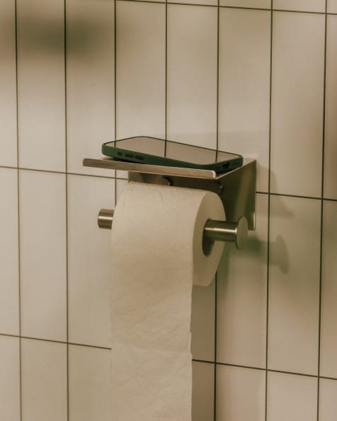 Paper holder with cover