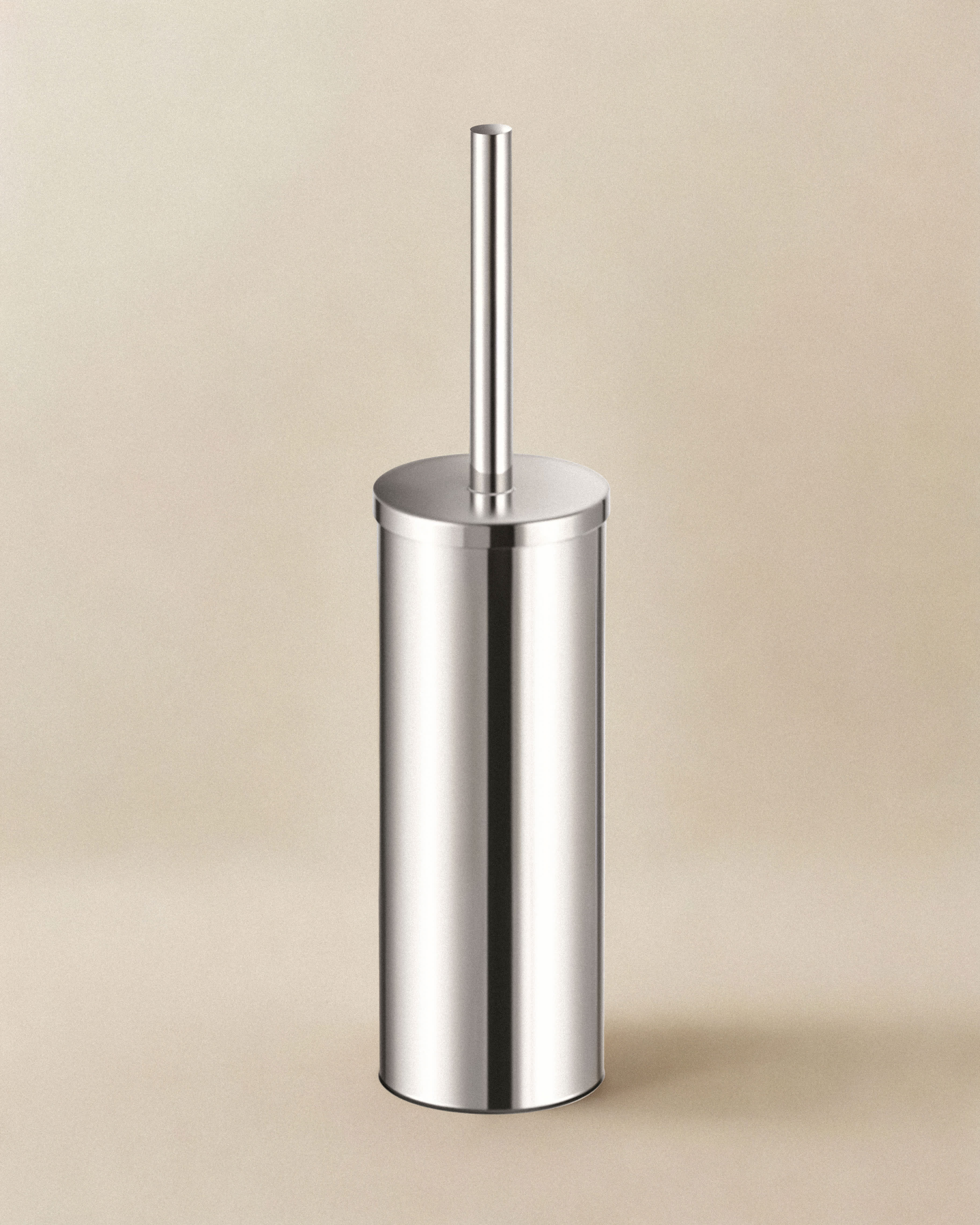 Free standing toilet brush