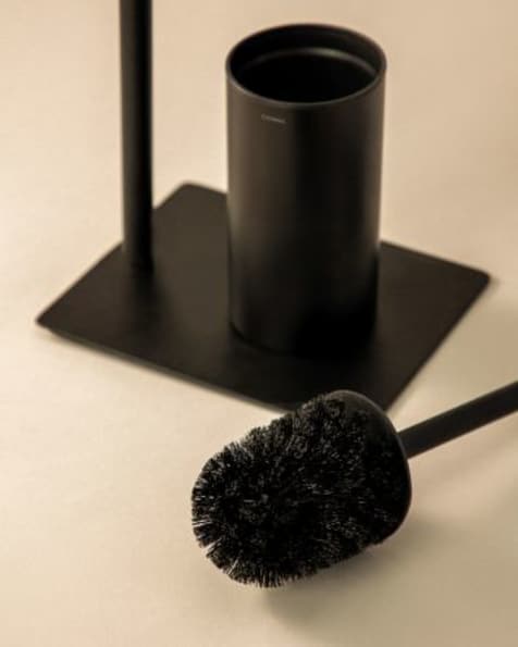 FREE STANDING TOILET BRUSH/PAPER HOLDER