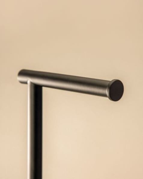 FREE STANDING TOILET BRUSH/PAPER HOLDER