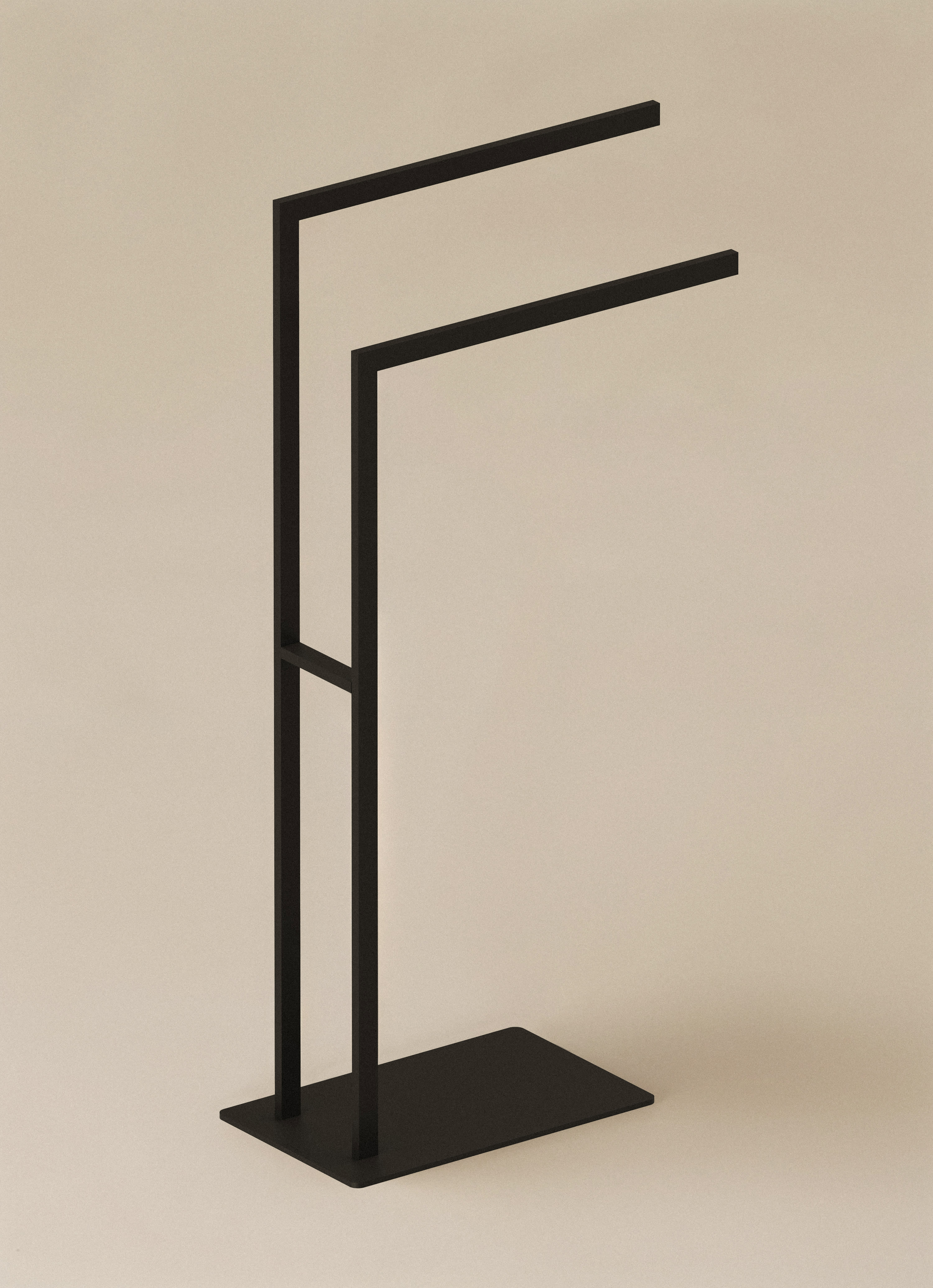 FREE-STANDING TOWEL RACK