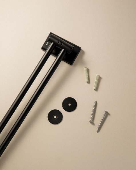 SWIVEL DOUBLE TOWEL RAIL