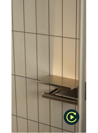 Paper holder with cover