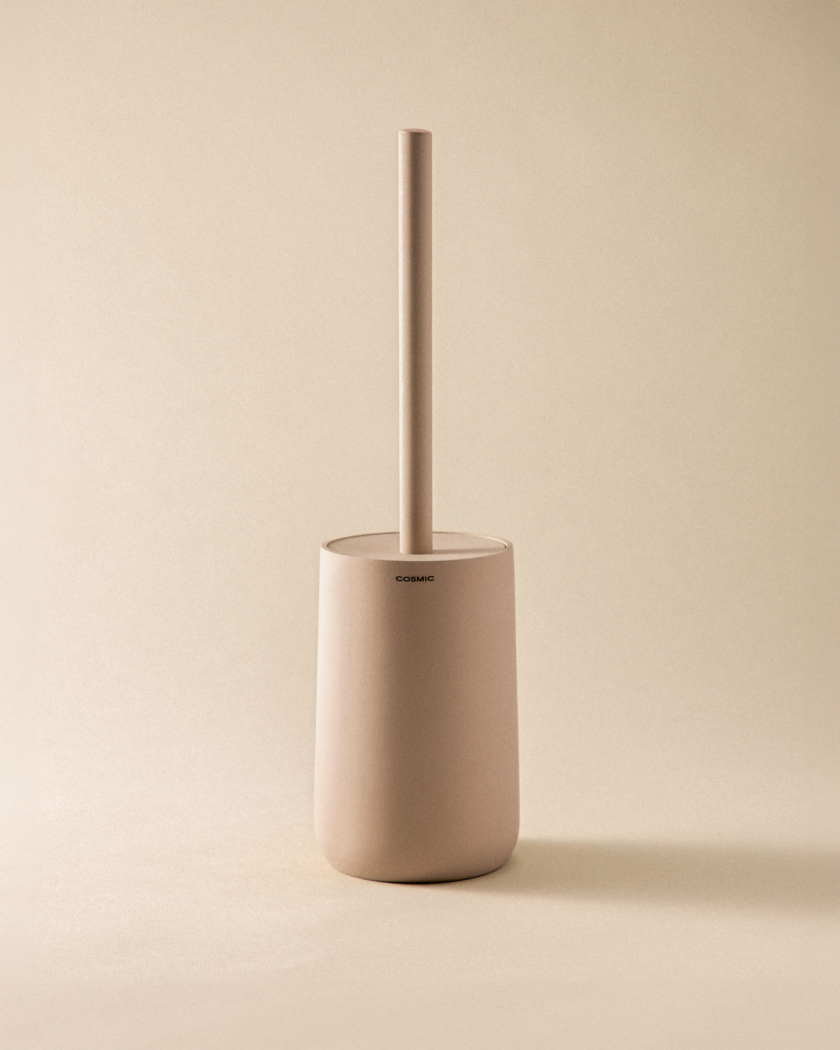 Free standing toilet brush