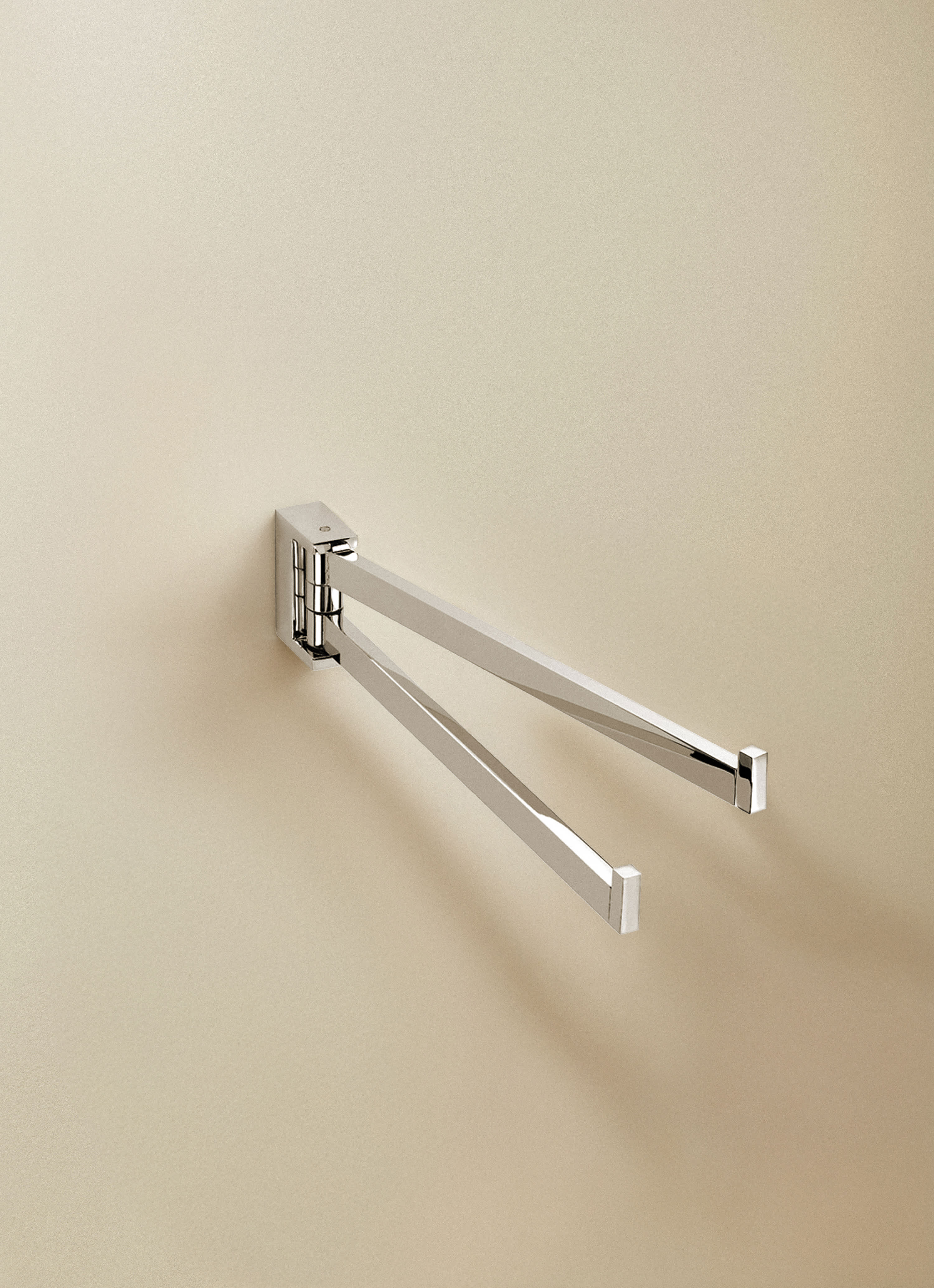 SWIVEL DOUBLE TOWEL RAIL