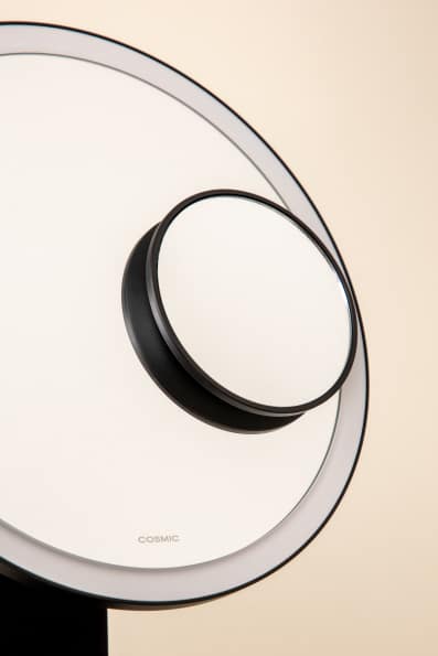 Countertop magnifying mirror with LED (x10)