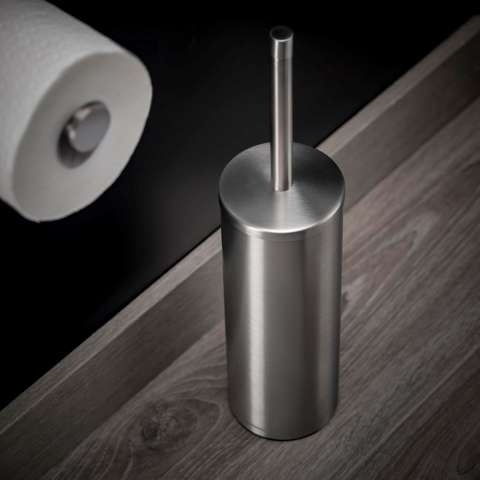Free standing toilet brush