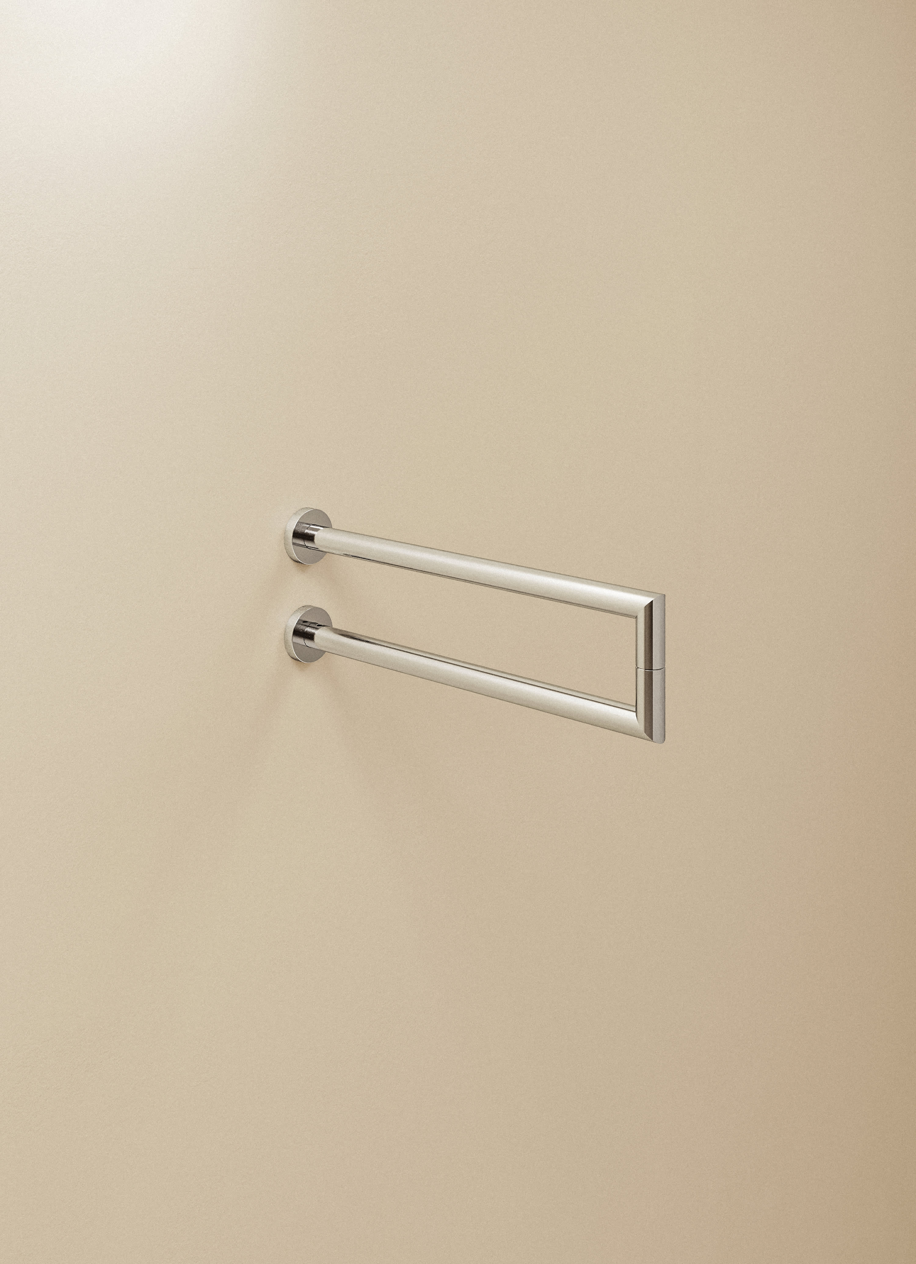 DOUBLE LATERAL TOWEL RAIL