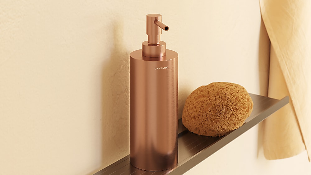 Porte-savon douche avec raclette lave-vitre Architect S+ Cosmic