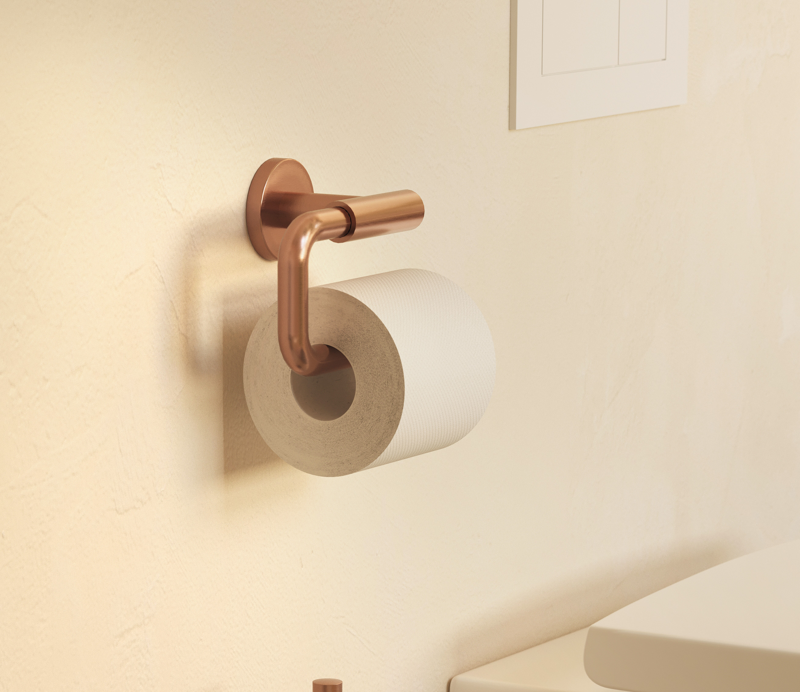 Crosswater Rotar Toiletrolhouder Chroom - RT029C